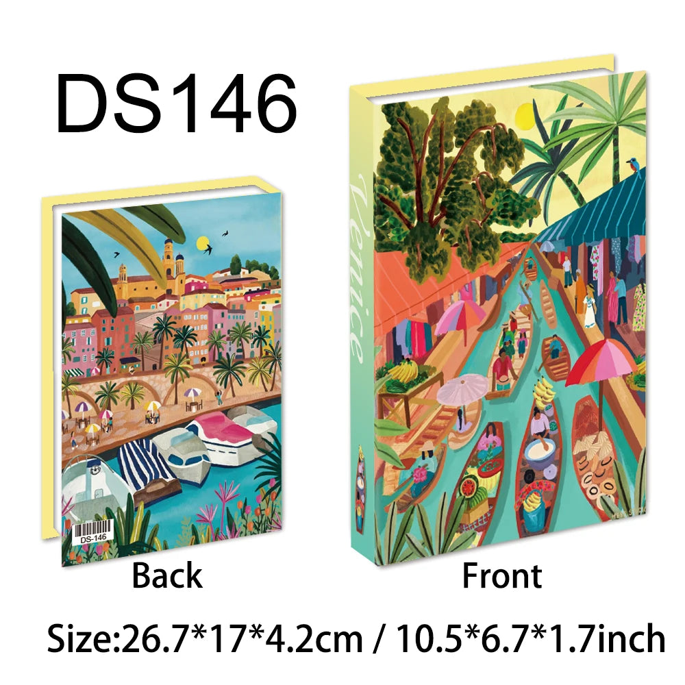Colorful Decorative Books for Coffee Table | Bright Faux Books for Modern Home Decor, Bookshelf & Shelf Styling