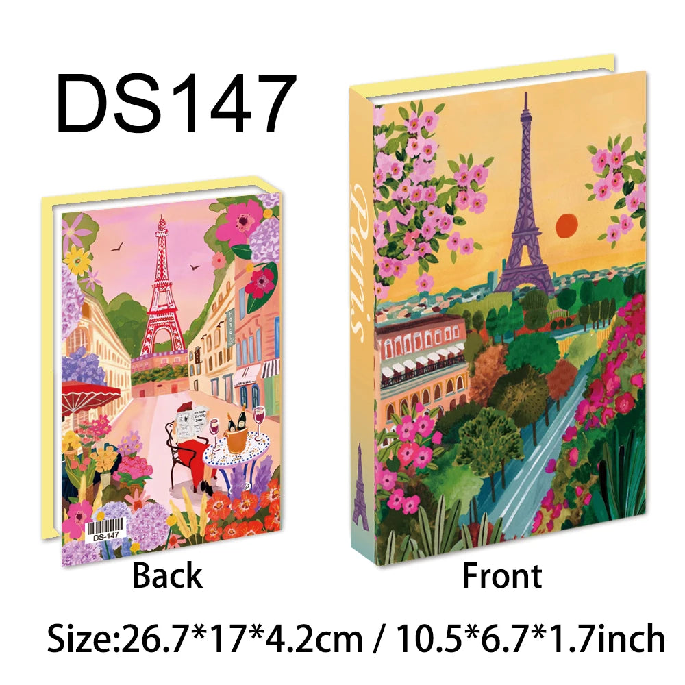 Colorful Decorative Books for Coffee Table | Bright Faux Books for Modern Home Decor, Bookshelf & Shelf Styling